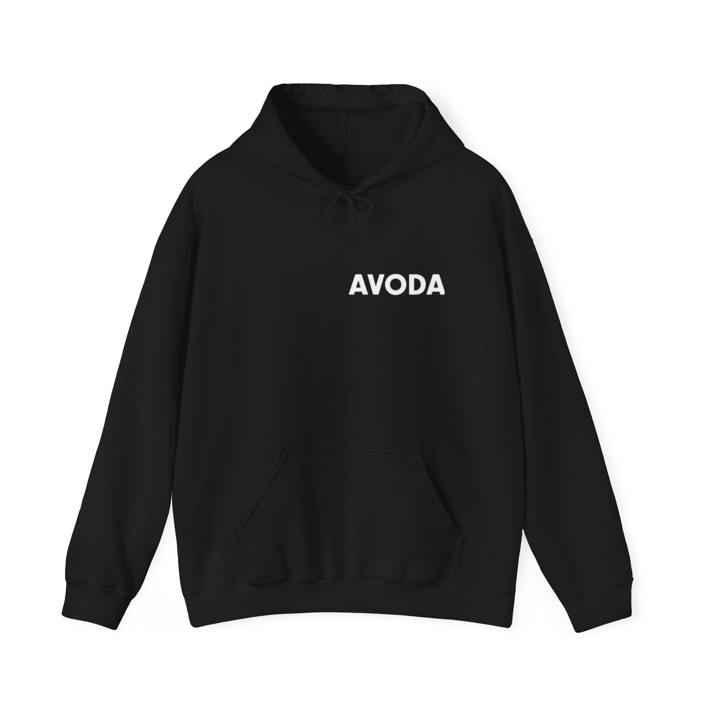 Black Avoda Hoodie - Foundations